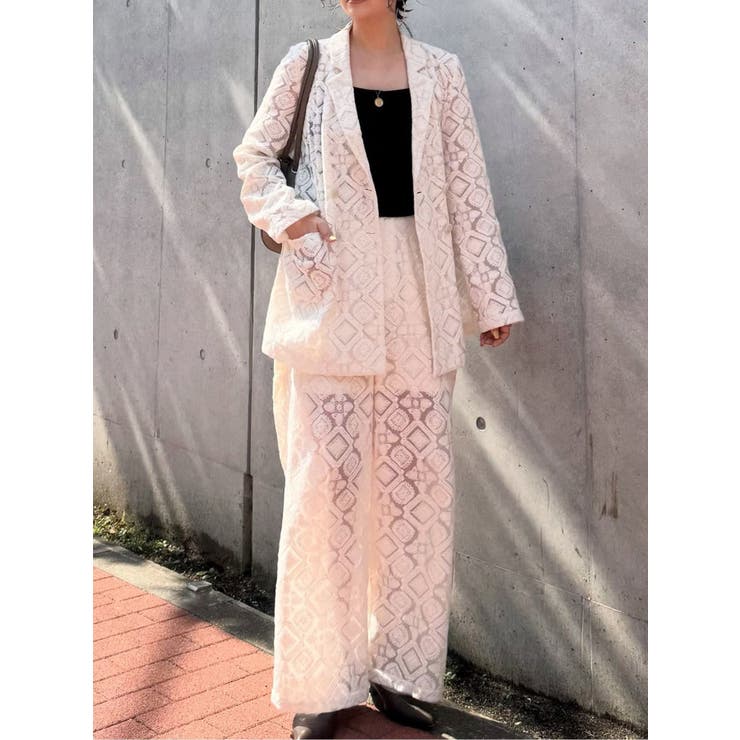レースシアーパンツ【セットアップ着用可】【WEB限定】 | MURUA | 詳細画像35 