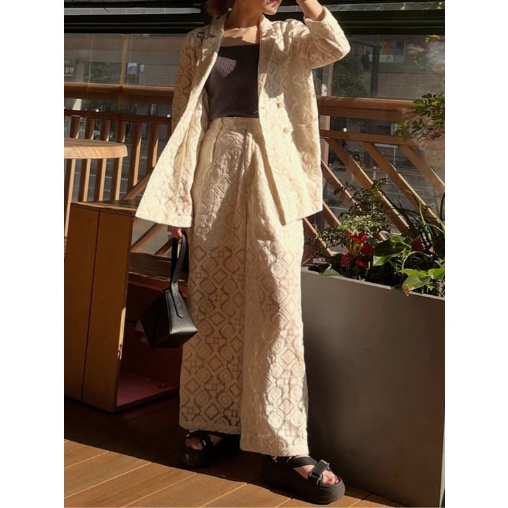 レースシアーパンツ【セットアップ着用可】【WEB限定】 | MURUA | 詳細画像42 
