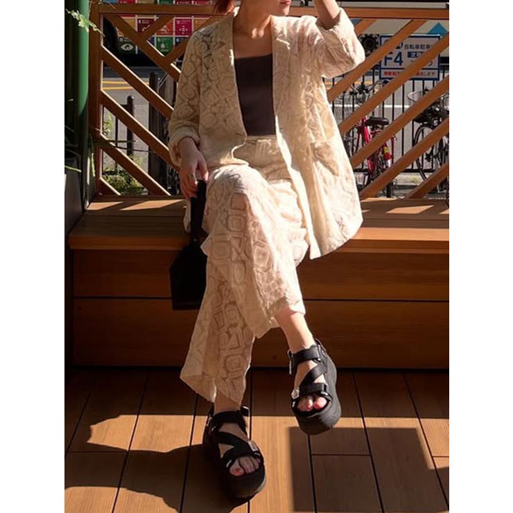 レースシアーパンツ【セットアップ着用可】【WEB限定】 | MURUA | 詳細画像44 