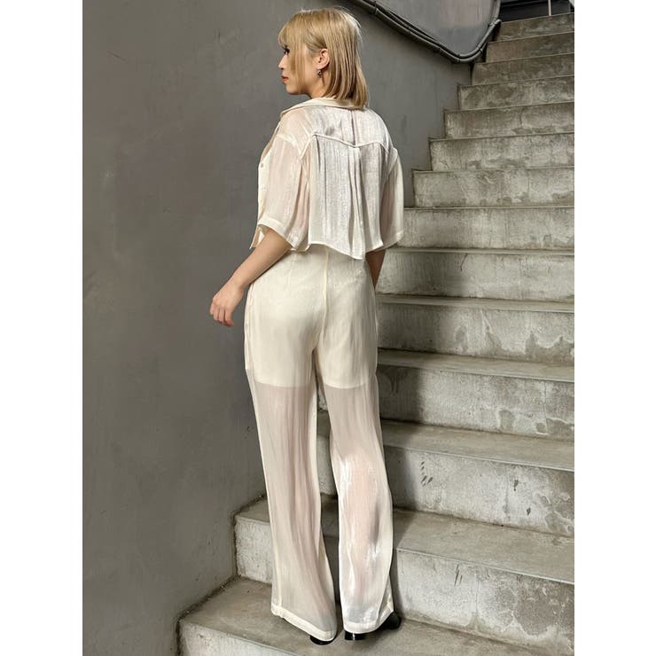 シャイニーシアーパンツ | MURUA | 詳細画像10 