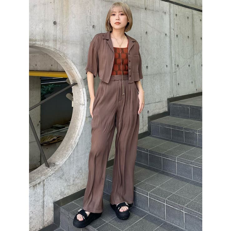 シャイニーシアーパンツ | MURUA | 詳細画像11 