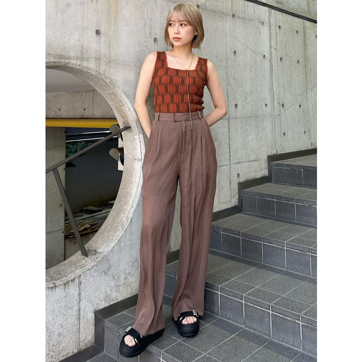 シャイニーシアーパンツ | MURUA | 詳細画像15 