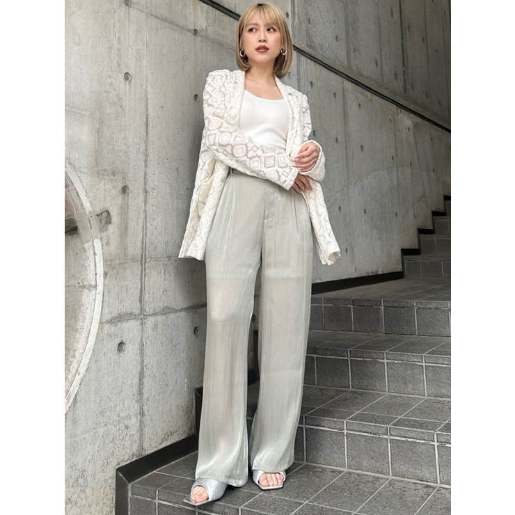 シャイニーシアーパンツ | MURUA | 詳細画像17 