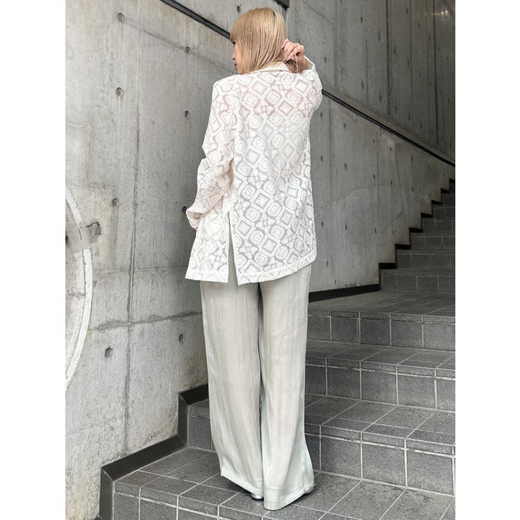 シャイニーシアーパンツ | MURUA | 詳細画像18 