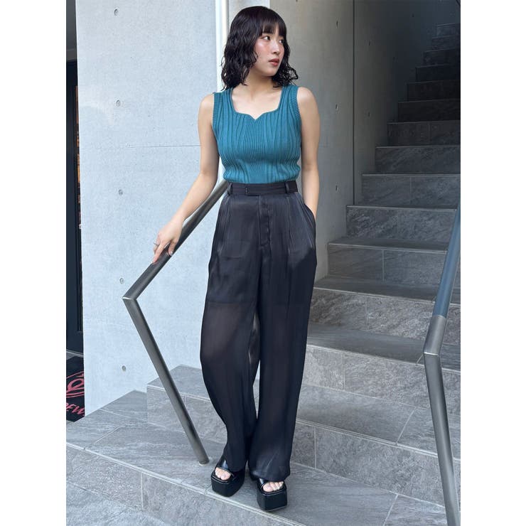 シャイニーシアーパンツ | MURUA | 詳細画像24 