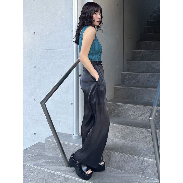 シャイニーシアーパンツ | MURUA | 詳細画像26 