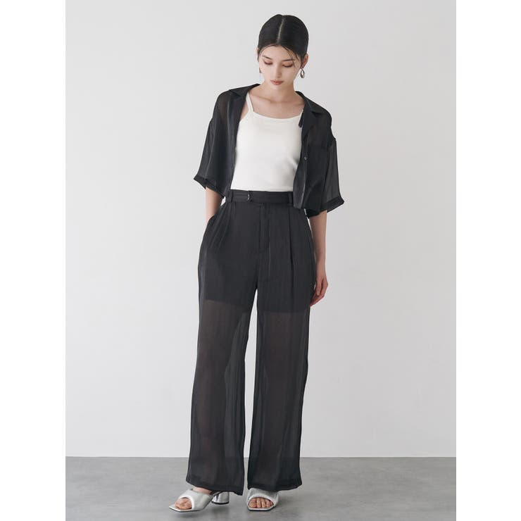 シャイニーシアーパンツ | MURUA | 詳細画像3 