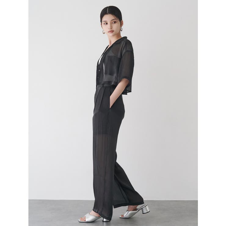 シャイニーシアーパンツ | MURUA | 詳細画像4 