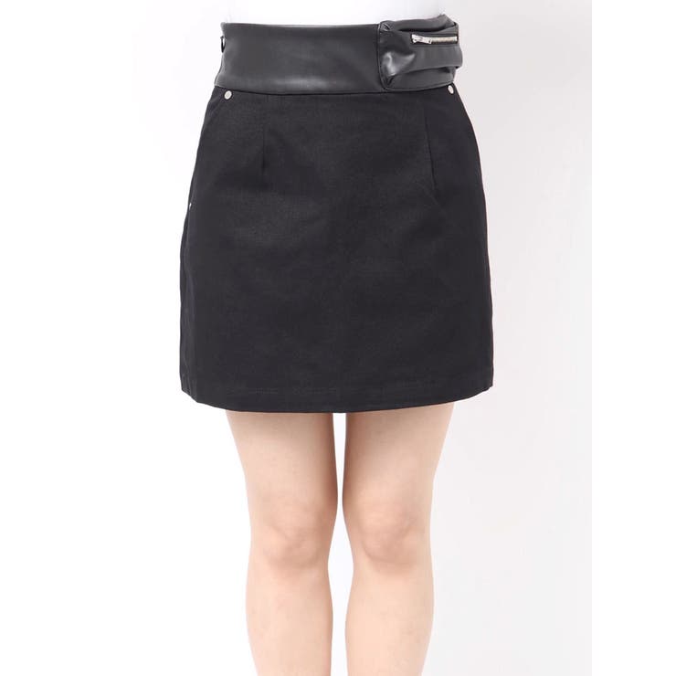 フェイクレザーミニポケットミニスカート | MURUA | 詳細画像17 