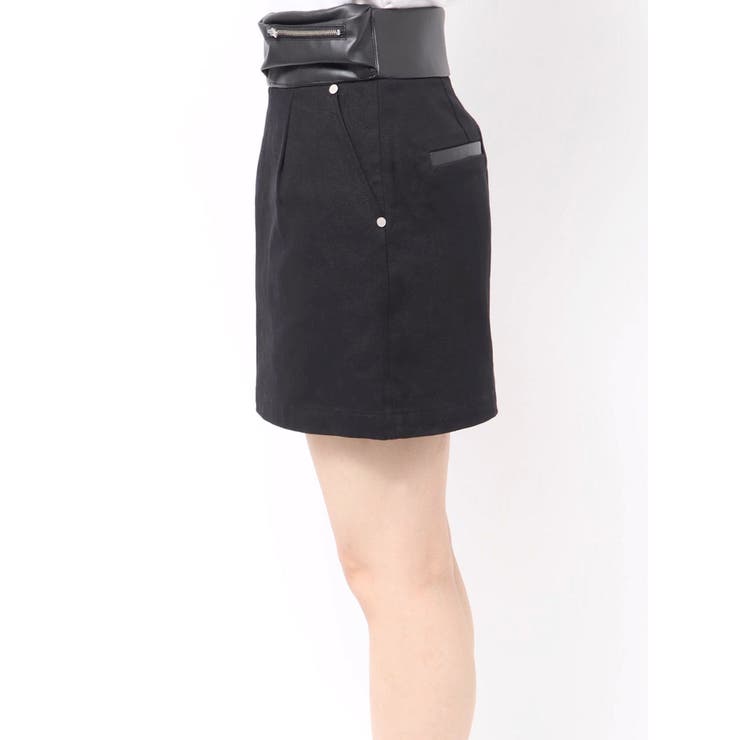 フェイクレザーミニポケットミニスカート | MURUA | 詳細画像18 