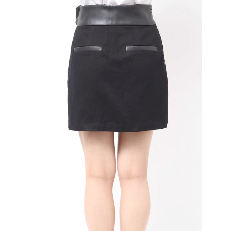 フェイクレザーミニポケットミニスカート | MURUA | 詳細画像19 