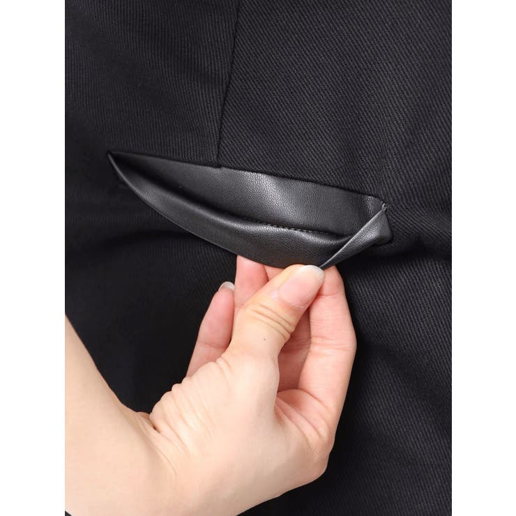 フェイクレザーミニポケットミニスカート | MURUA | 詳細画像24 