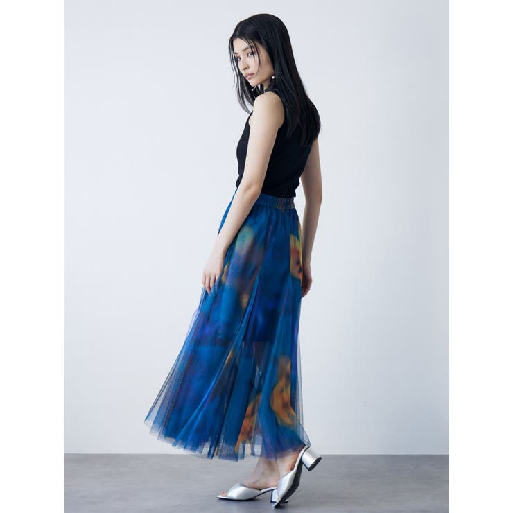 シェイドフラワーチュールスカート | MURUA | 詳細画像5 