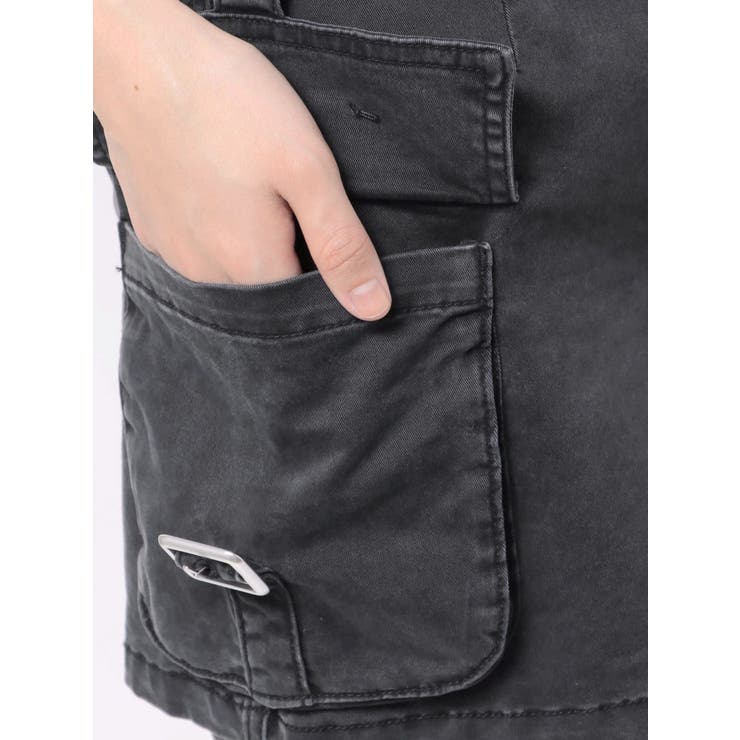 ウォッシュカーゴスカートパンツ | MURUA | 詳細画像12 