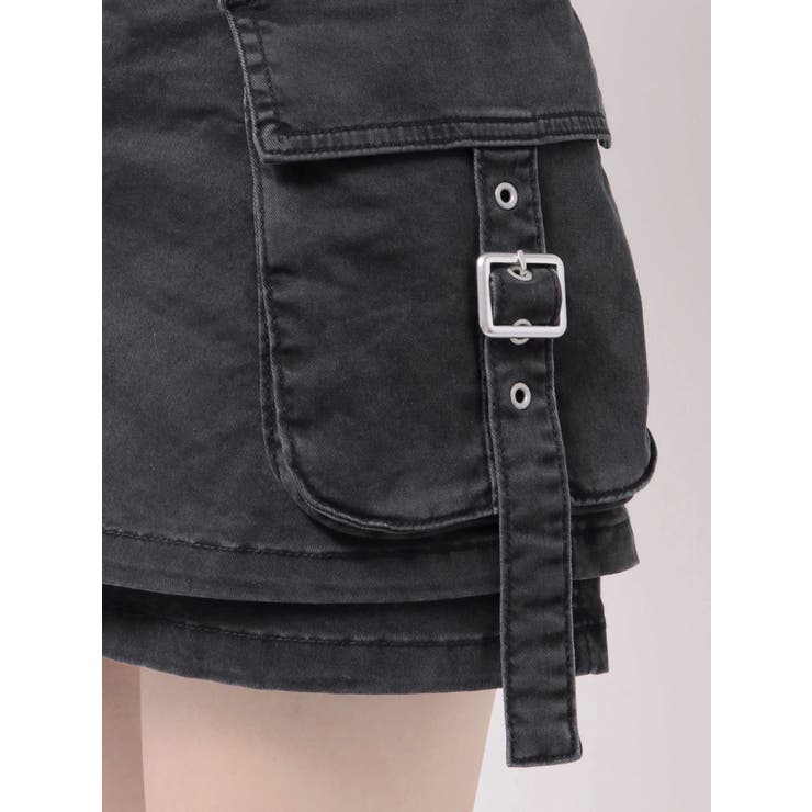 ウォッシュカーゴスカートパンツ | MURUA | 詳細画像13 