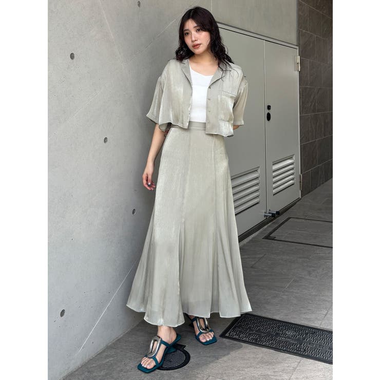 シャイニーシアースカート【セット販売対象】[品番：MKSW0064469