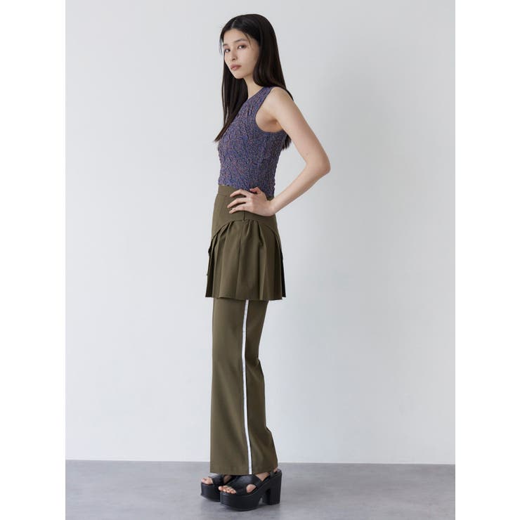 カットオフアシメプリーツスカート | MURUA | 詳細画像14 