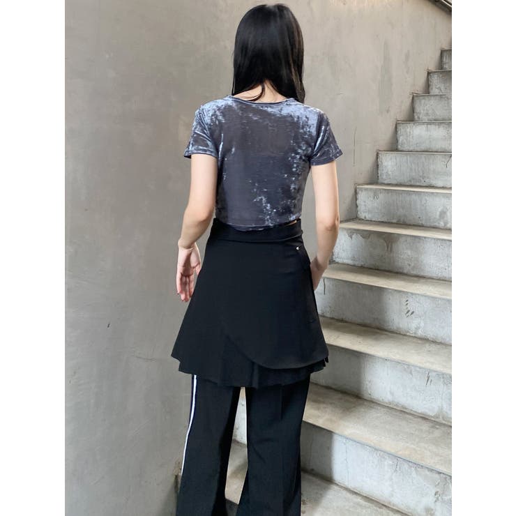 カットオフアシメプリーツスカート | MURUA | 詳細画像39 