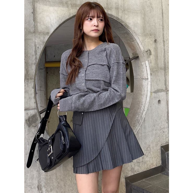 カットオフアシメプリーツスカート | MURUA | 詳細画像41 