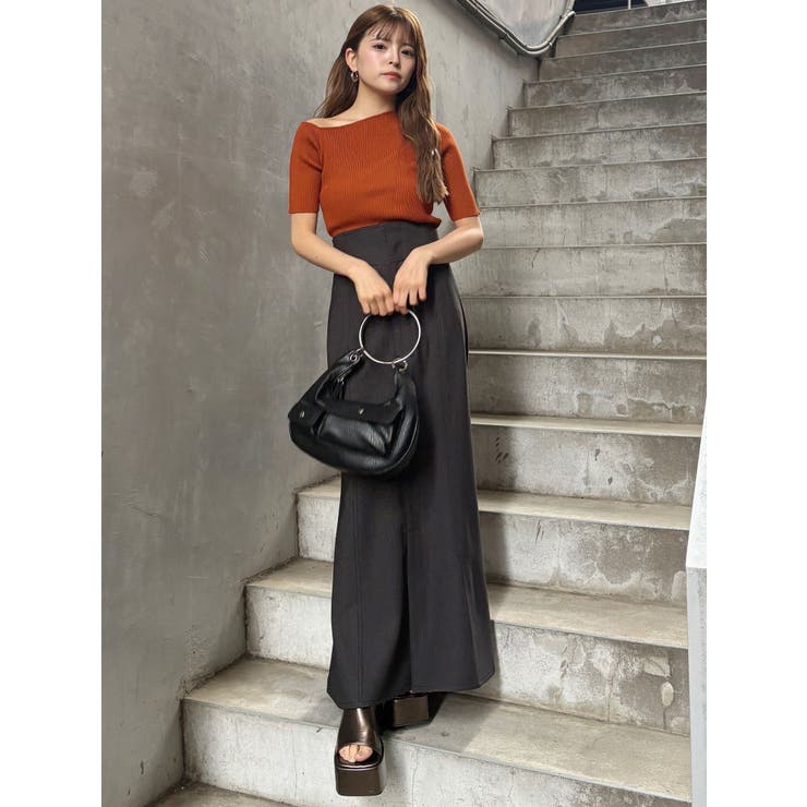 デニムライクステッチスカート | MURUA | 詳細画像11 