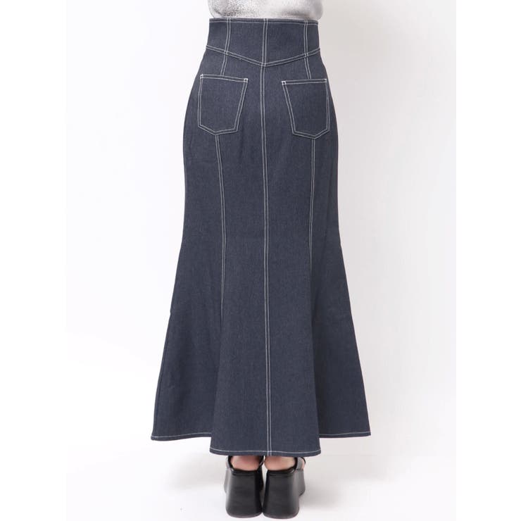 デニムライクステッチスカート | MURUA | 詳細画像22 