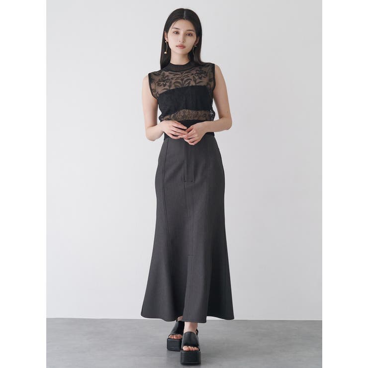 デニムライクステッチスカート | MURUA | 詳細画像5 