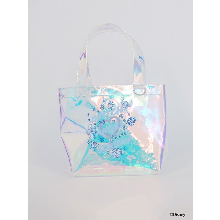 ミックス | 【スティッチコラボ】シースルーロゴバッグ | MURUA