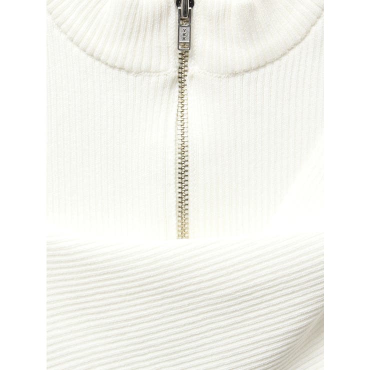 ワンサイドオフショルジップニット | MURUA | 詳細画像40 