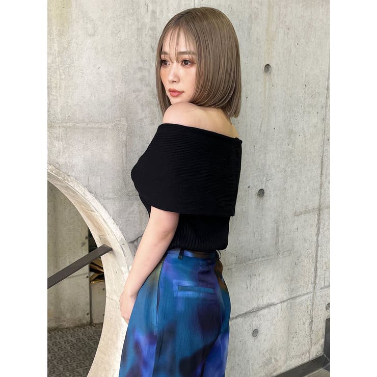 オフショルダーツイストニット | MURUA | 詳細画像10 