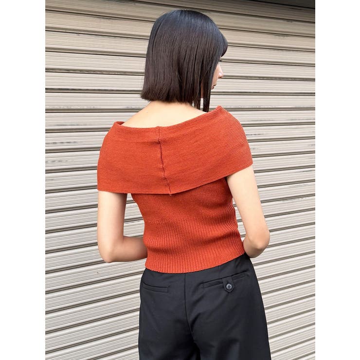 オフショルダーツイストニット | MURUA | 詳細画像14 