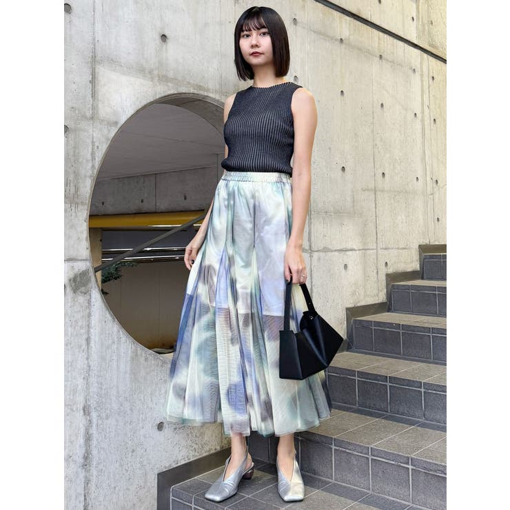 バイカラーリブニットタンク | MURUA | 詳細画像27 