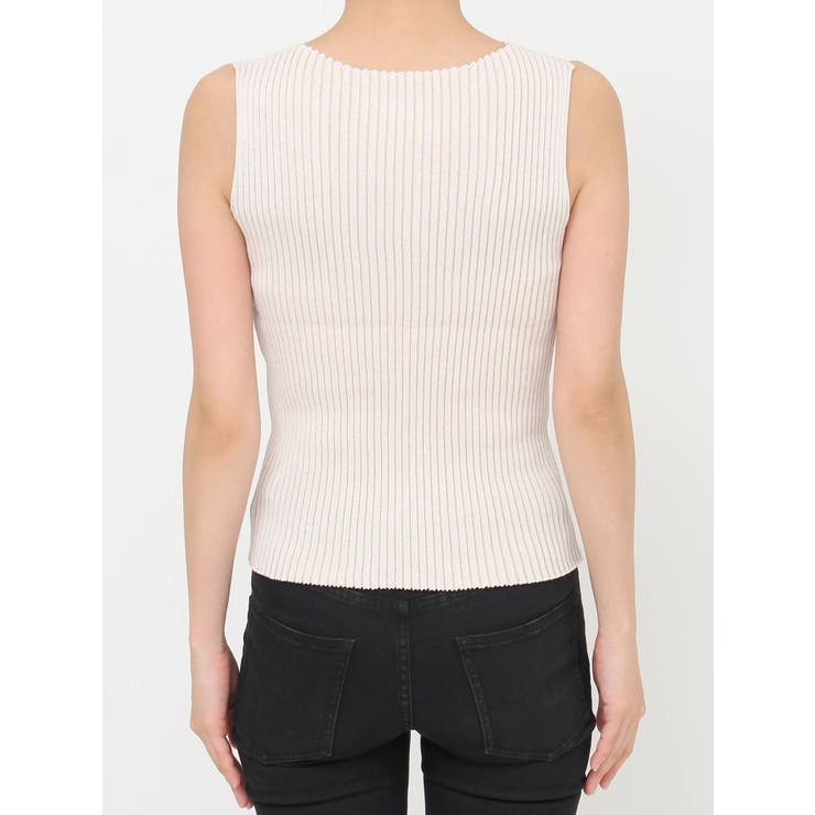 バイカラーリブニットタンク | MURUA | 詳細画像35 