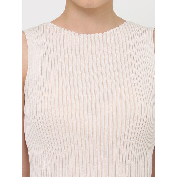 バイカラーリブニットタンク | MURUA | 詳細画像36 