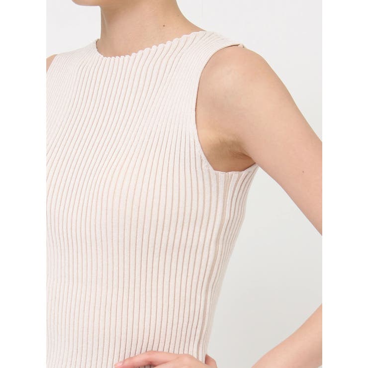 バイカラーリブニットタンク | MURUA | 詳細画像37 