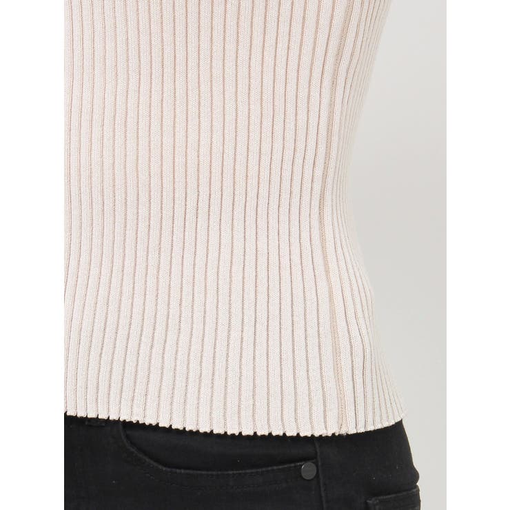 バイカラーリブニットタンク | MURUA | 詳細画像38 