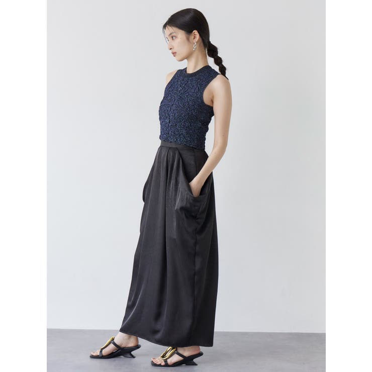 ラメジャガードニットタンク | MURUA | 詳細画像10 