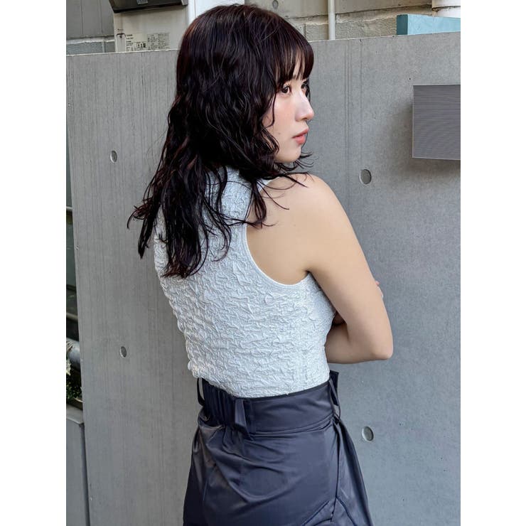 ラメジャガードニットタンク | MURUA | 詳細画像18 