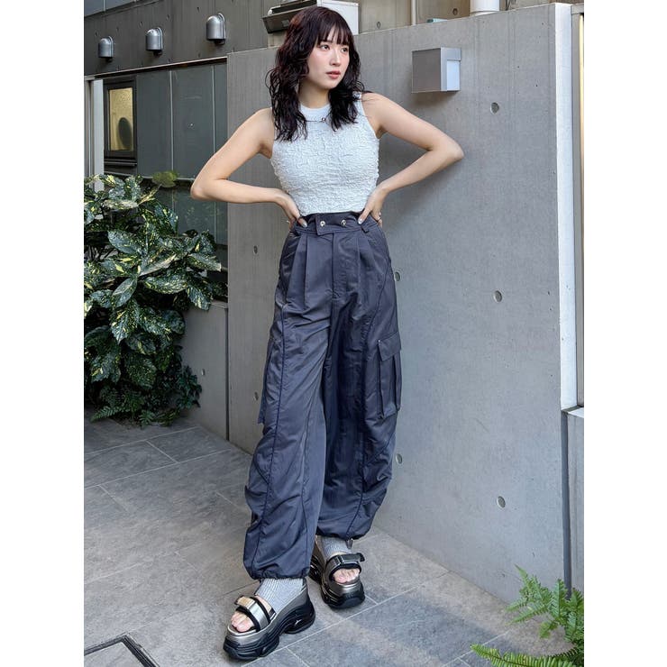 ラメジャガードニットタンク | MURUA | 詳細画像19 