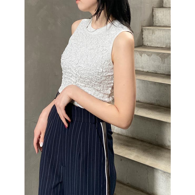 ラメジャガードニットタンク | MURUA | 詳細画像39 