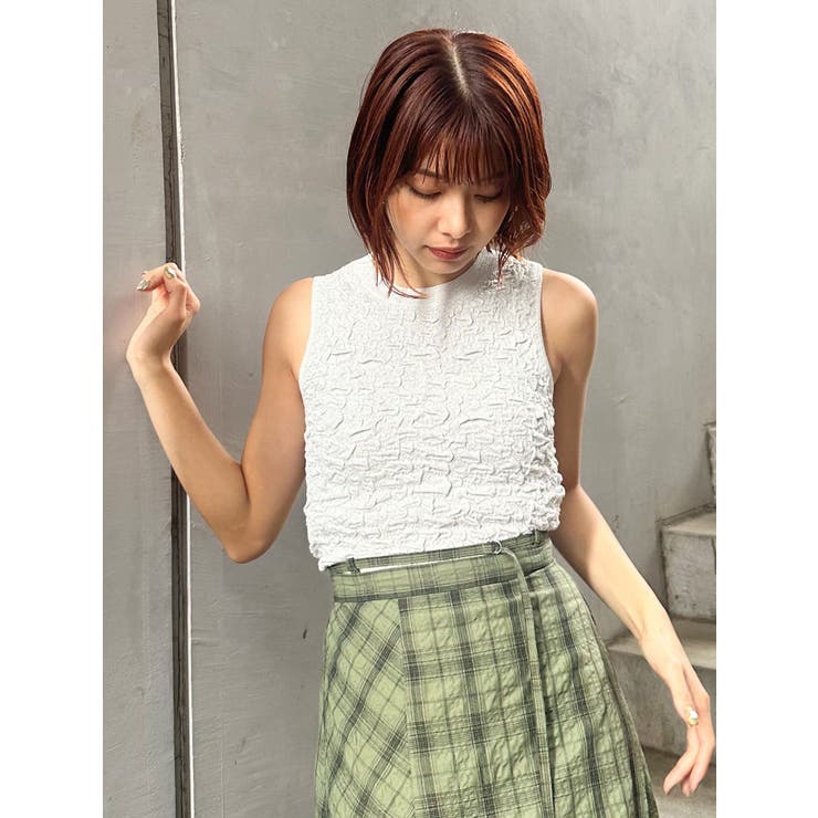 ラメジャガードニットタンク | MURUA | 詳細画像45 