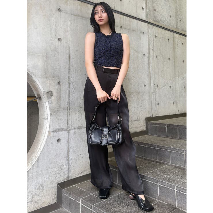 ラメジャガードニットタンク | MURUA | 詳細画像50 