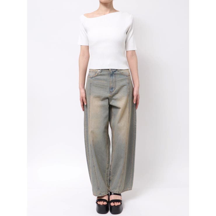 ワンショルハーフニット | MURUA | 詳細画像15 