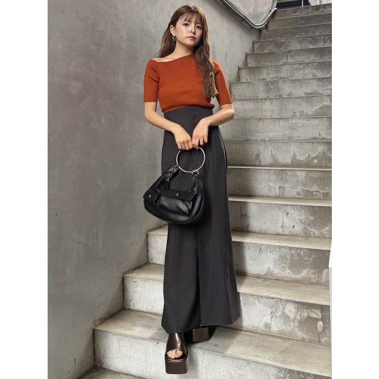 ワンショルハーフニット | MURUA | 詳細画像2 