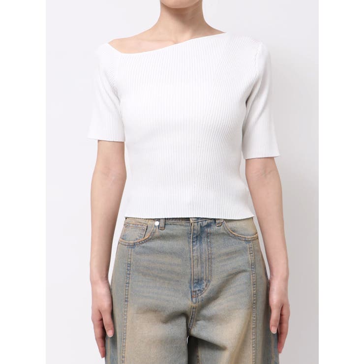 ワンショルハーフニット | MURUA | 詳細画像8 