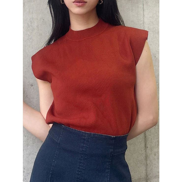 オレンジ | フレンチスリーブニット | MURUA