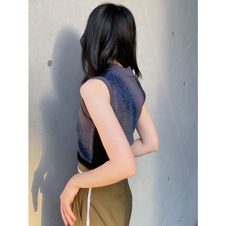 クロップドグラデーションニット | MURUA | 詳細画像30 