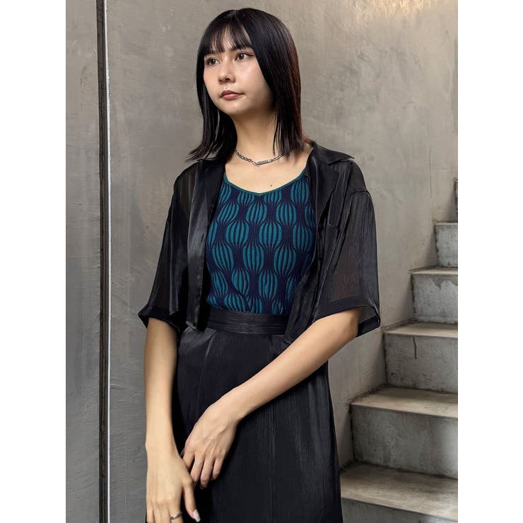 ウェーブパターンニットタンク | MURUA | 詳細画像29 