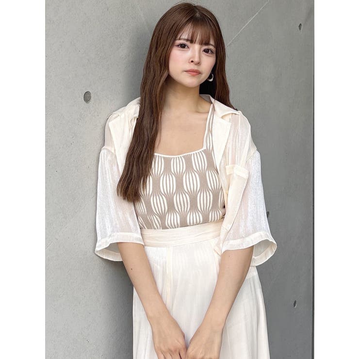 ウェーブパターンニットタンク | MURUA | 詳細画像31 