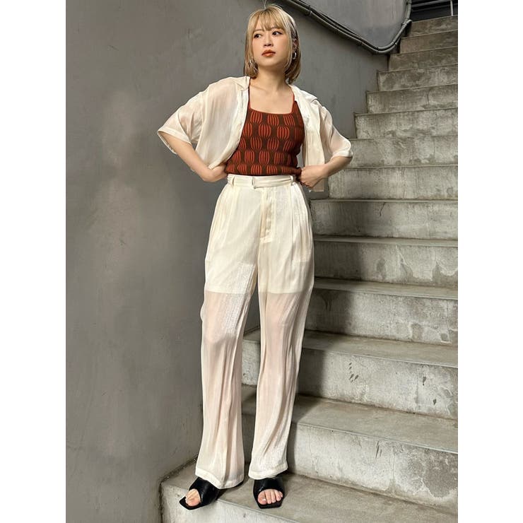 ウェーブパターンニットタンク | MURUA | 詳細画像37 