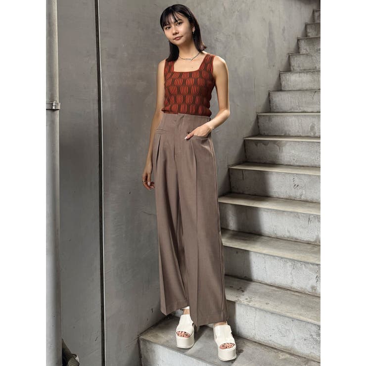 ウェーブパターンニットタンク | MURUA | 詳細画像40 